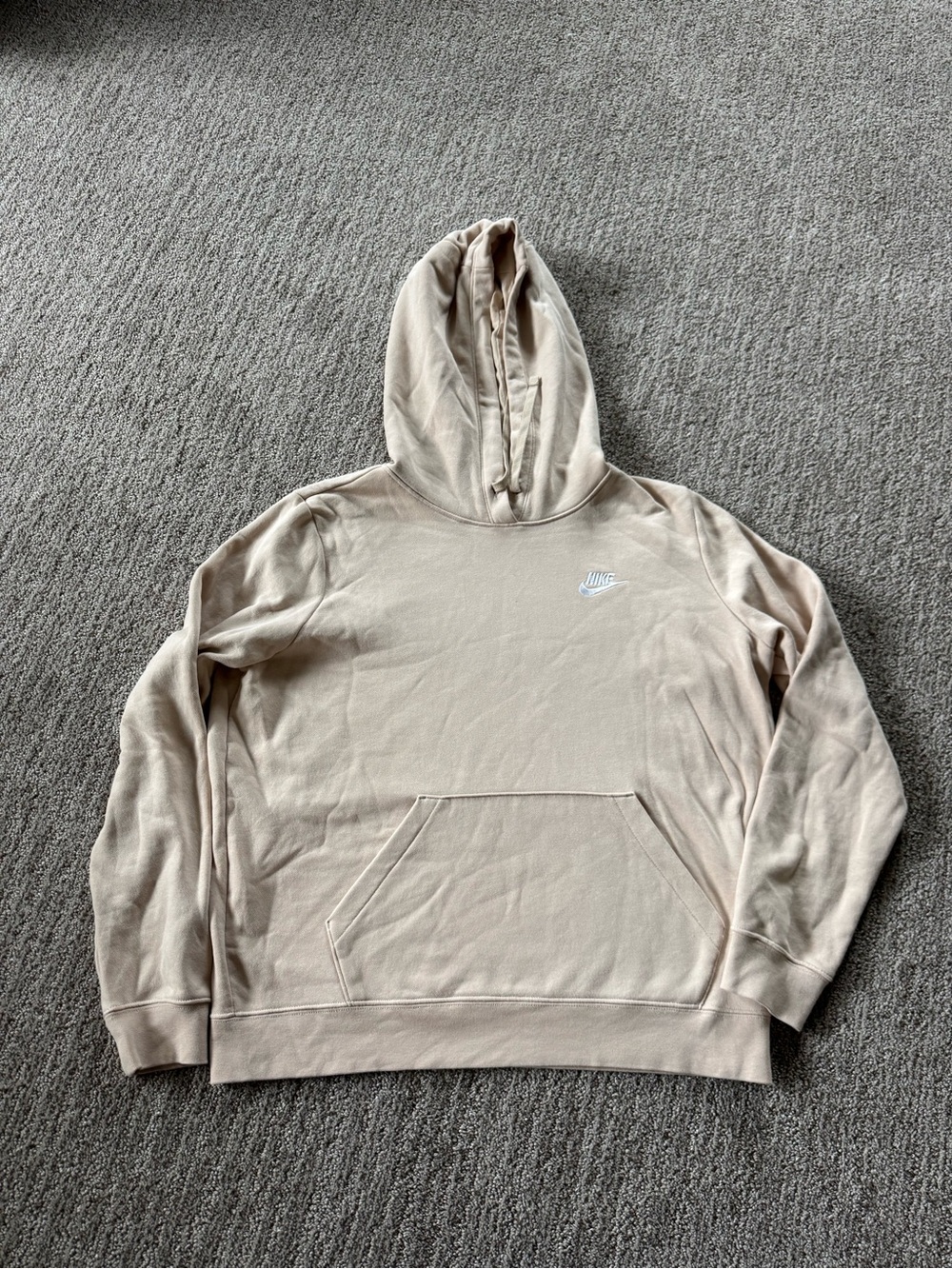 Nike Women’s Beige Pullover Hoodie M